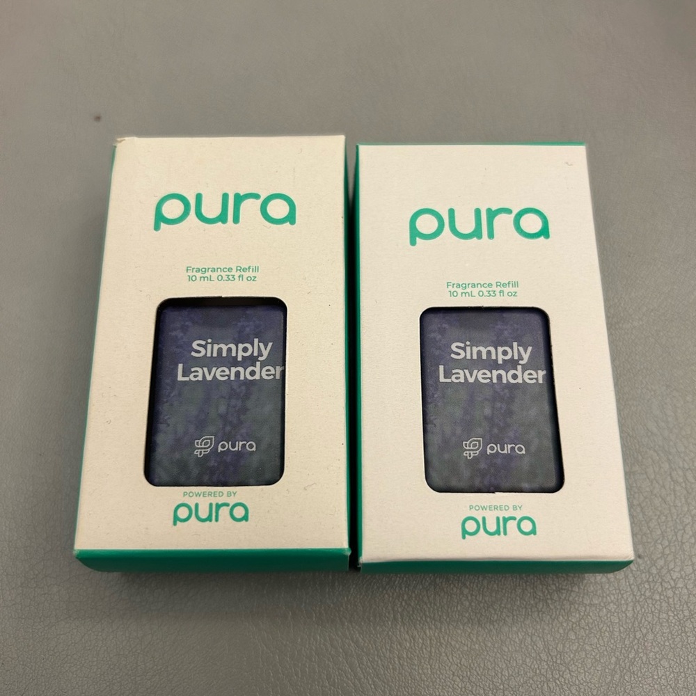 Pura Simply Lavender Fragrance Refill - Lot of 2